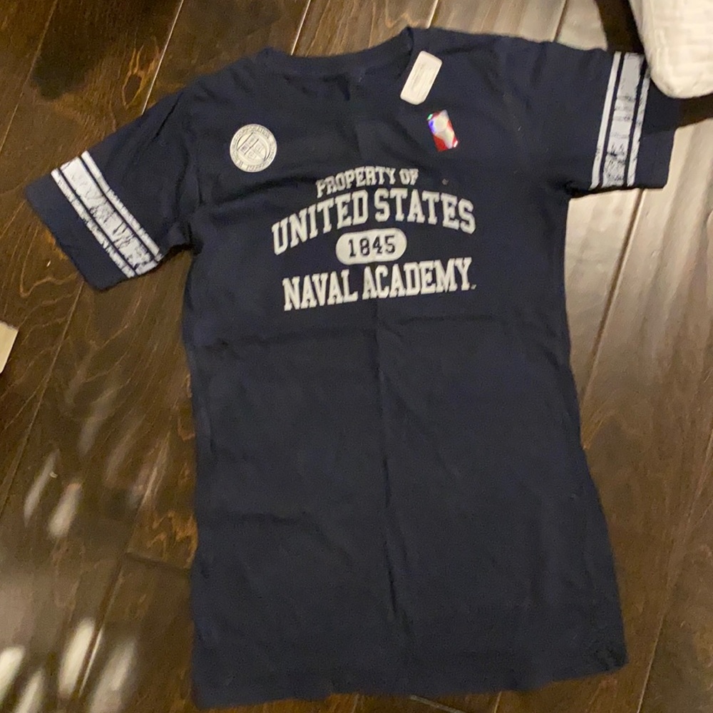 USNA size small shirt